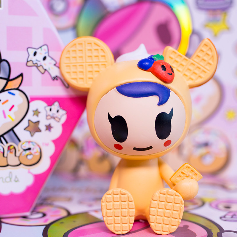 tokidoki淘奇多奇甜甜圈家族2代3代盲盒潮流手办潮玩盲盒