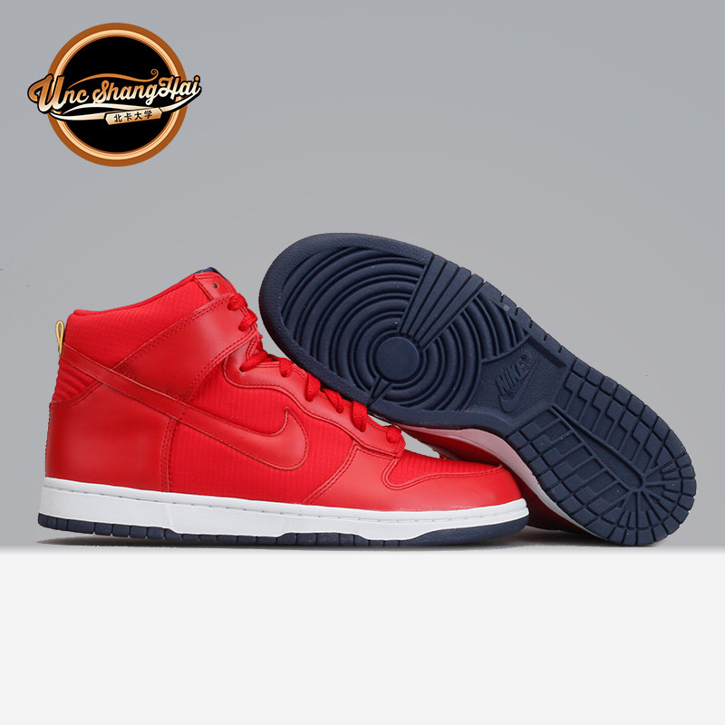 北卡大学nikedunkhighusa休闲高帮红色板317982609篮球鞋