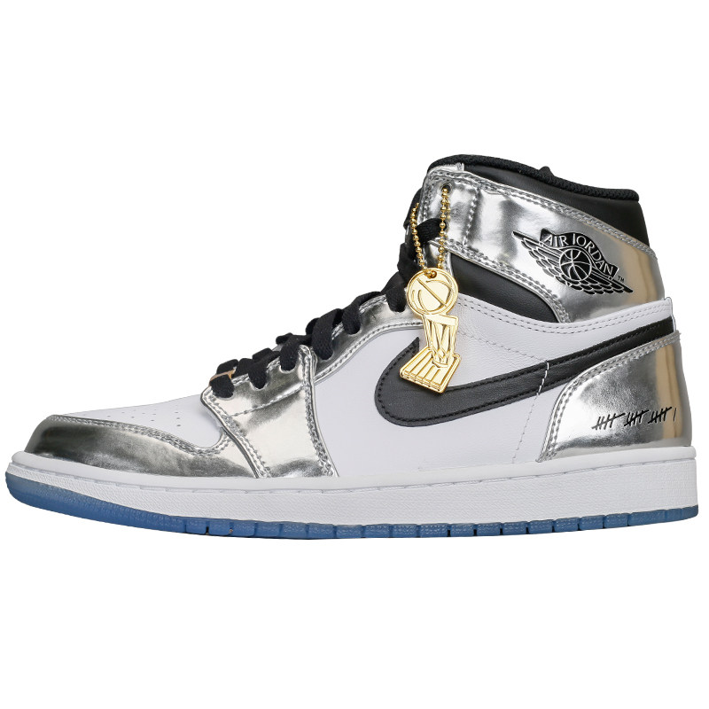 北卡airjordanpassthetorchaj1纳德电镀镀银篮球鞋