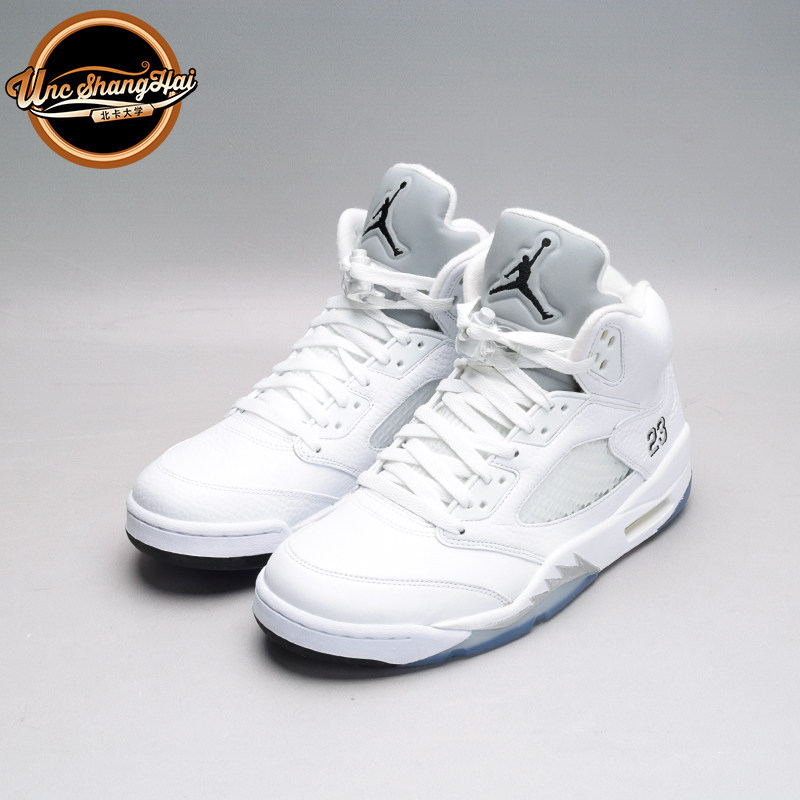 aj5北卡大学白银5jordan130air乔5440888篮球鞋136027