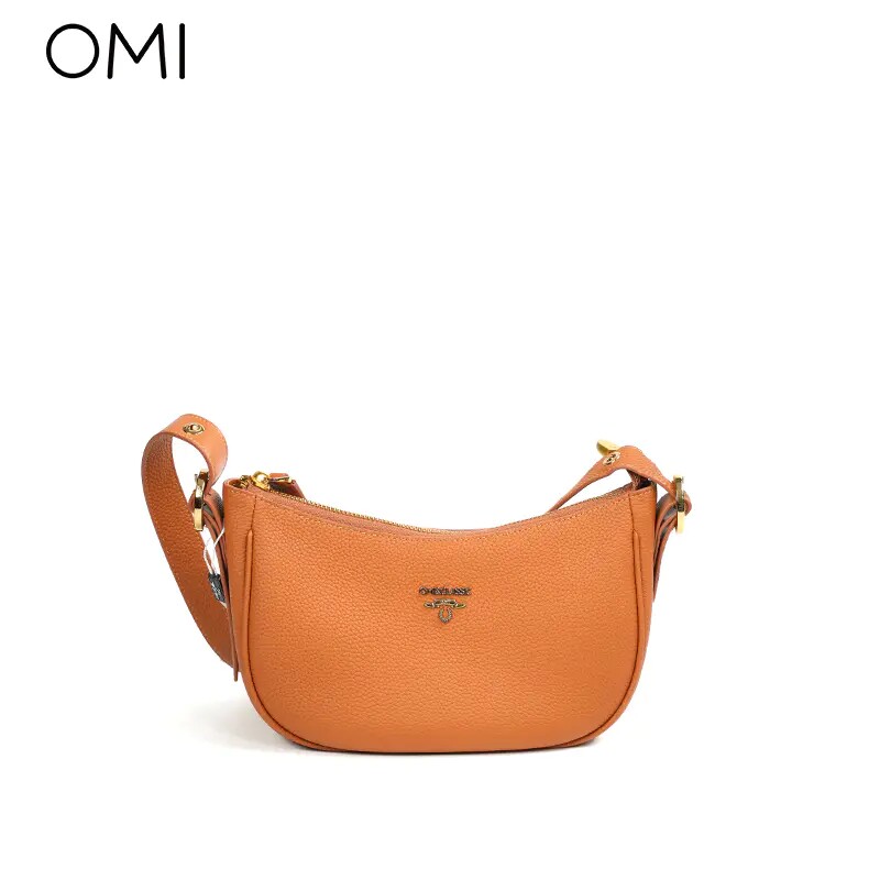 欧米包质感单肩百搭质感腋下omi牛皮潮流时尚新款通用款女包