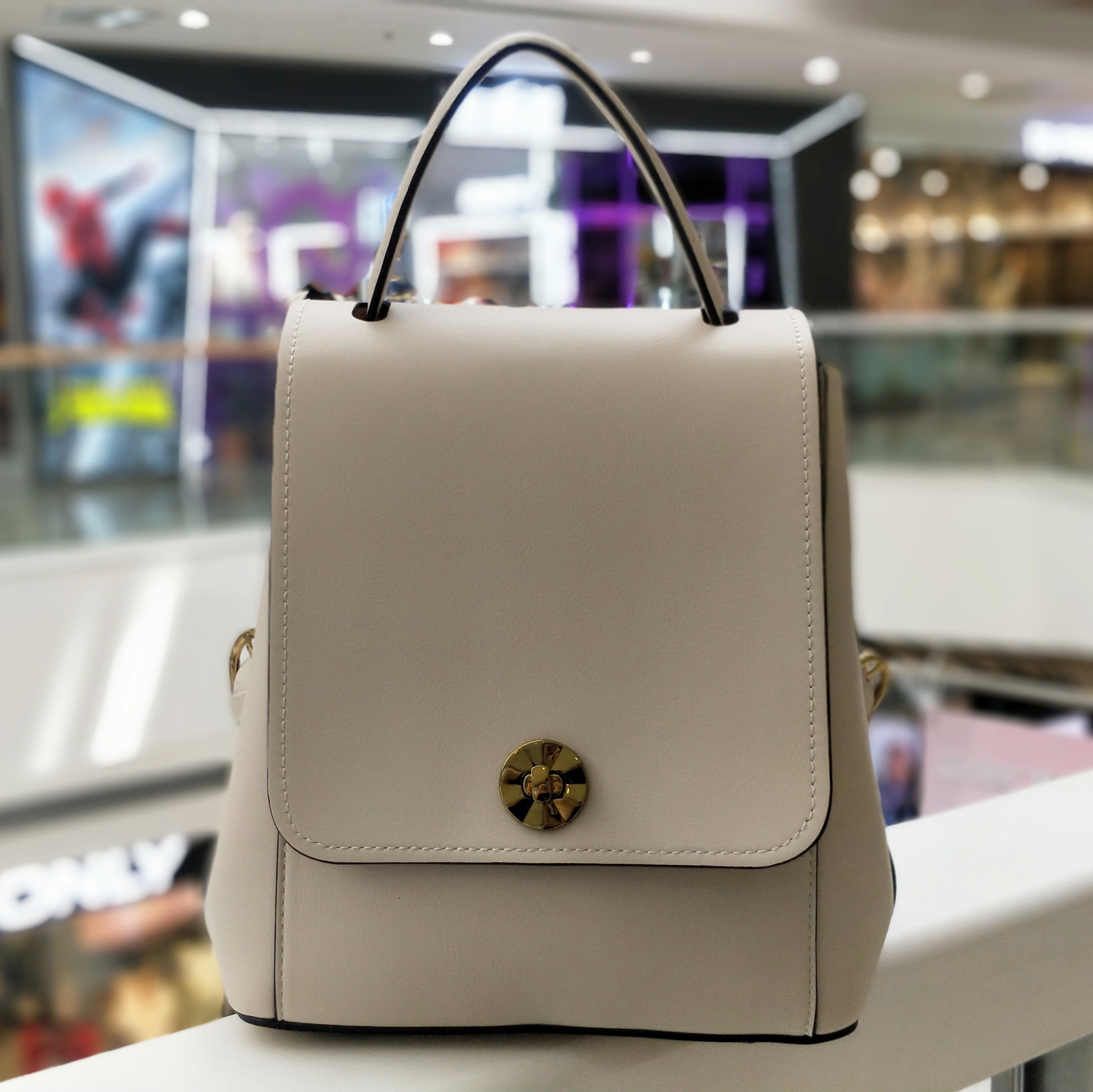 omi欧米双肩包包包女包大容量新款纯色百搭双肩背包