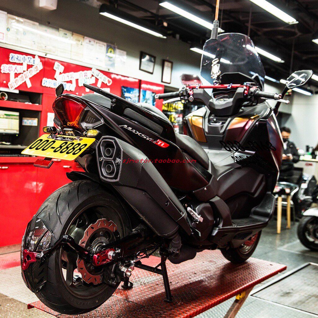 krace凯锐锐斯适用sym三阳tl500改装铝合金短尾摩托车车架