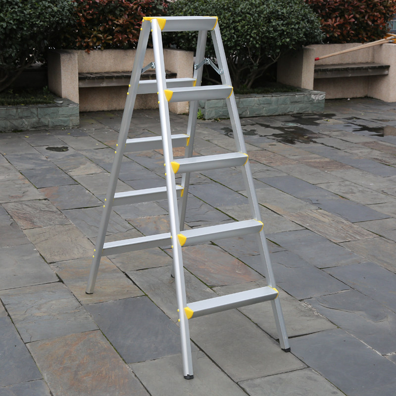 家用折叠人字梯4步梯子铝合金双面便携爬梯登高家用梯