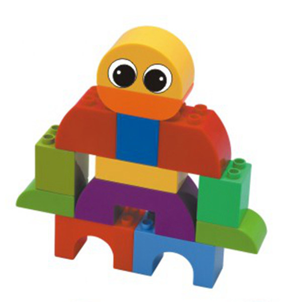 潜力喜乐积木幼儿园早教玩具宝宝益智桌面拼搭塑料积木