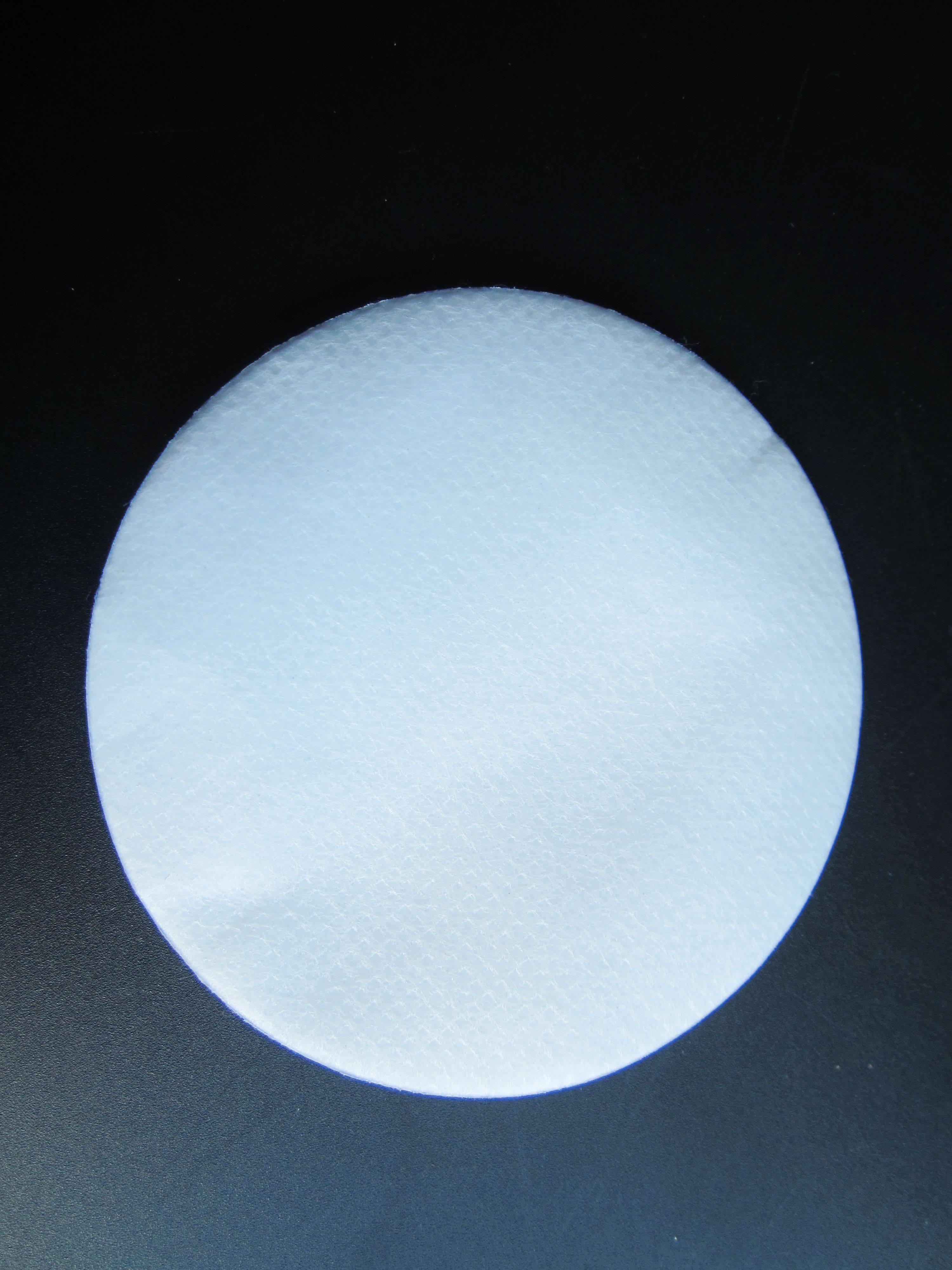 防尘以勒圆型滤棉口罩配件防护劳保用品无纺布滤纸口罩