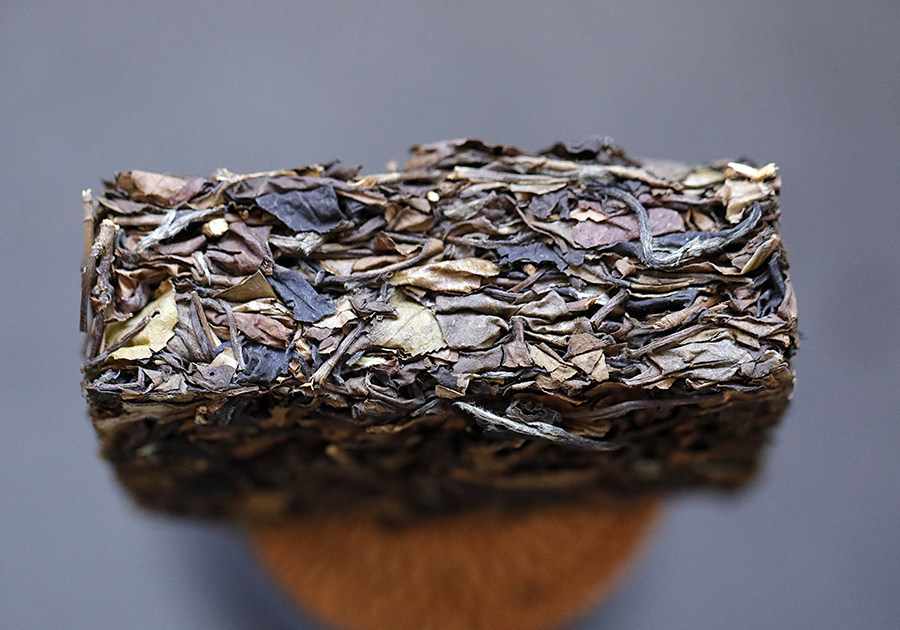 显然福鼎白茶151期2018年荒野老枞长梗寿眉100克寿眉