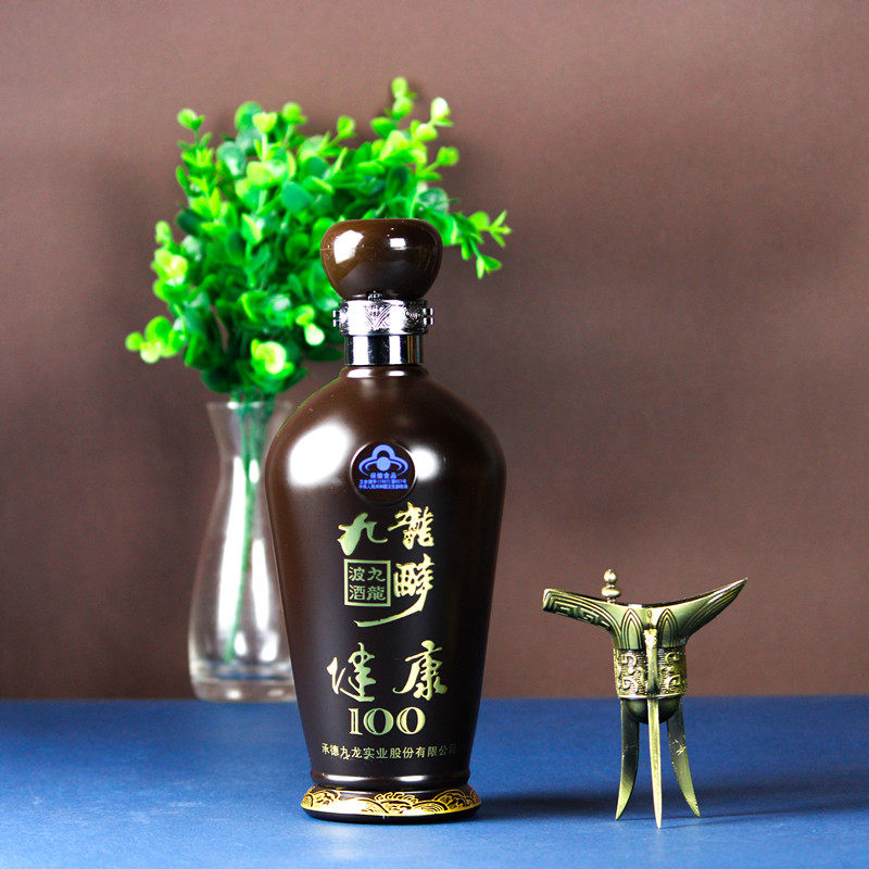 承德特产丰宁九龙醉36度健康100浓香型低度白酒500ml*4瓶装整箱价