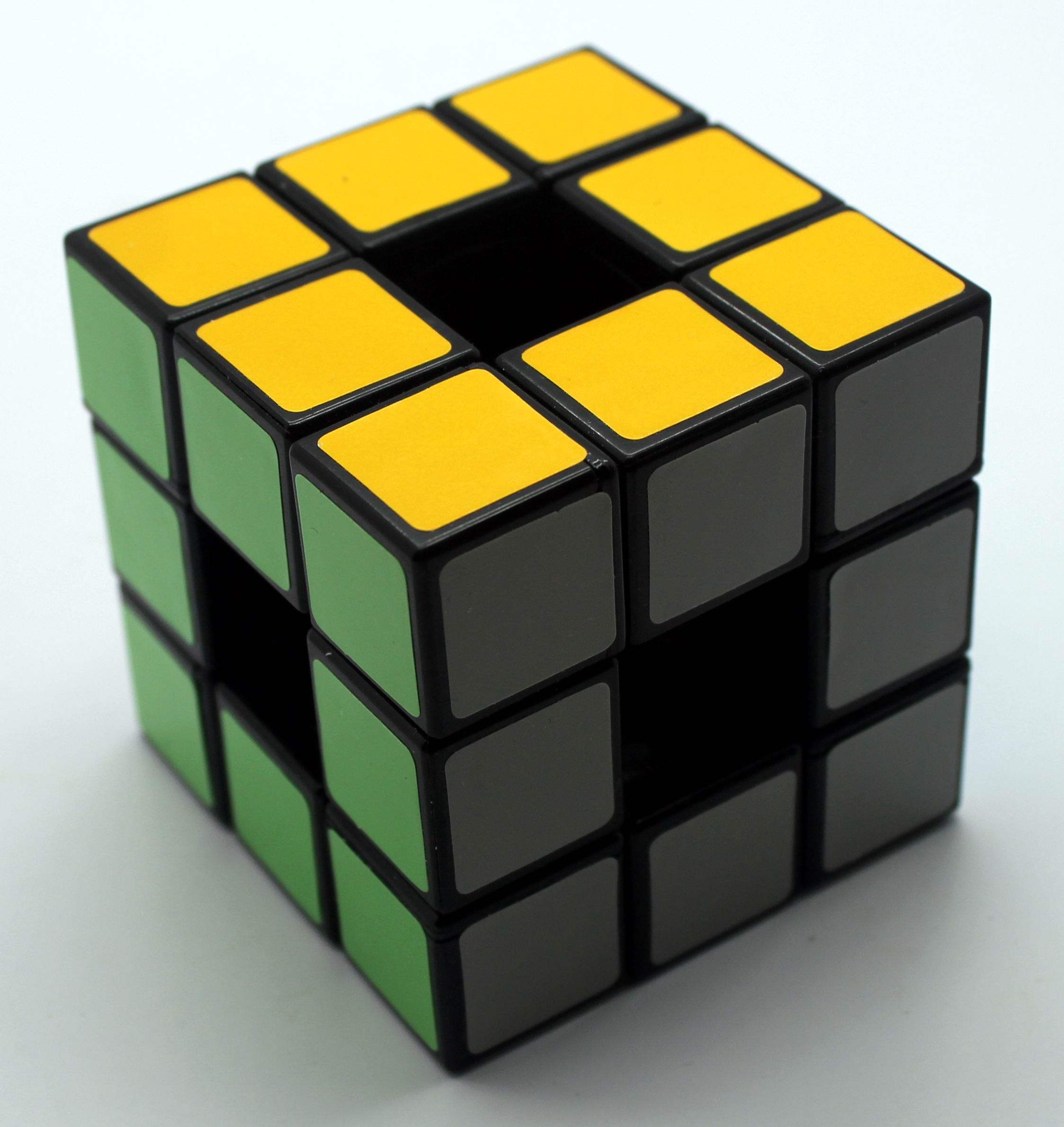 魔方蓝蓝空心三阶ll异形包邮魔方