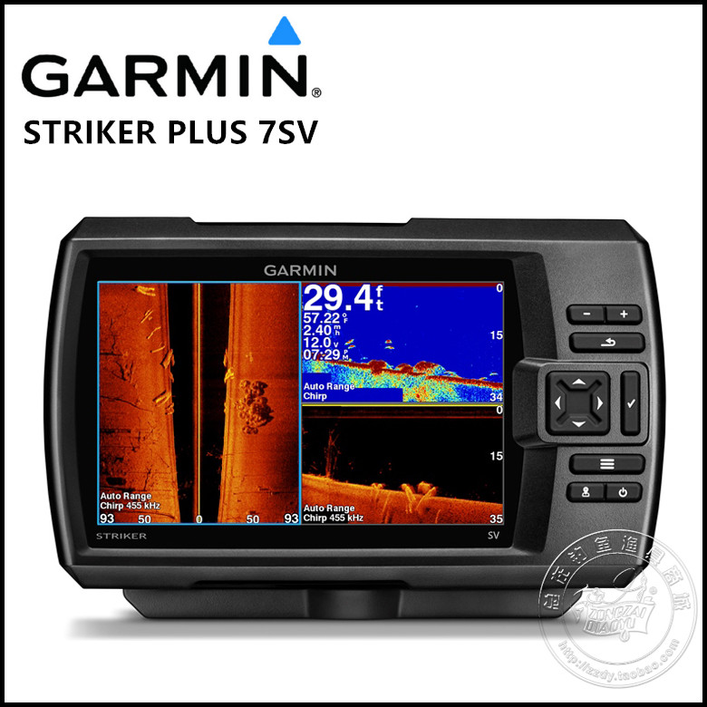 【总在钓鱼】佳明探鱼器7sv/9sv plus chirp声呐下扫侧扫旁扫鱼探