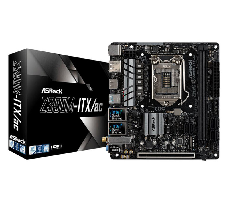 z390m 迷你电脑主板17 itx 华擎科技 asrock 17带wifi 替z370m - 女性