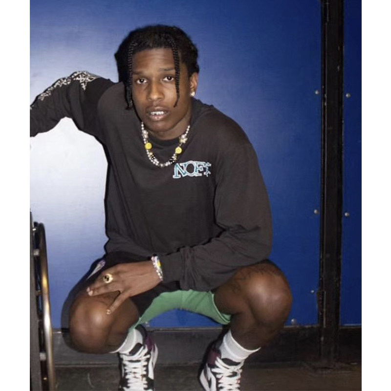 asap同款亦凡吴亦凡rocky项链evae笑脸陶瓷珍珠项链