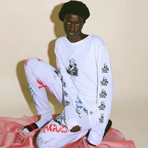 潮物woojunglesfr2smokingkillslstee串标印花t恤