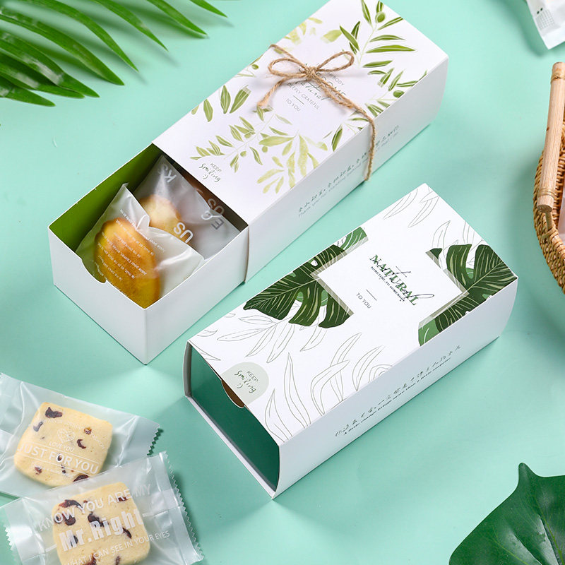 绿豆包装盒冰糕抽屉糯米船干雪花凤梨月饼烘焙点心包装盒