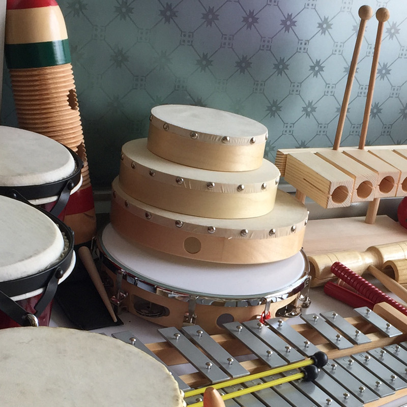 小学40件打击乐器套装铝棒堂鼓沙锤儿童专业奥尔夫乐器套装