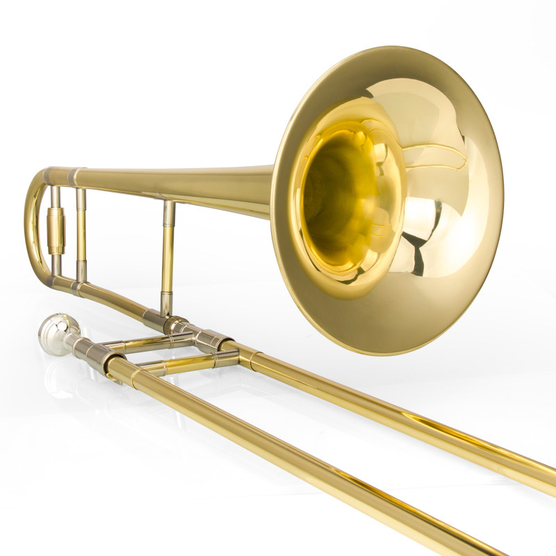 中音长号金音品牌拉管管乐器初学专业jytbe110长号