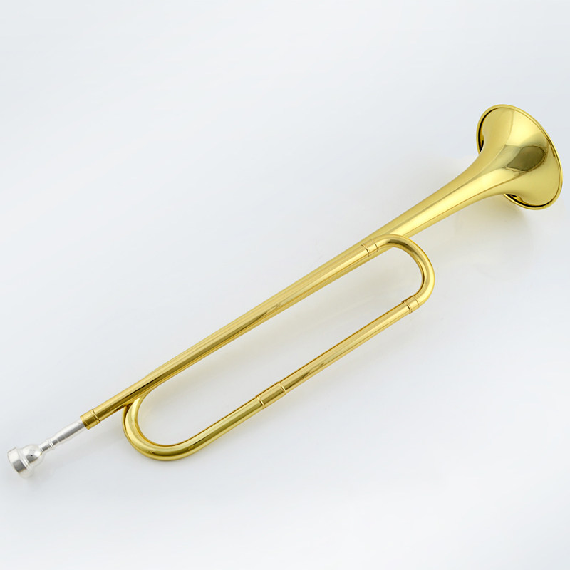 小号金音青年年号冲锋号漆金黄铜专业演奏通用小号