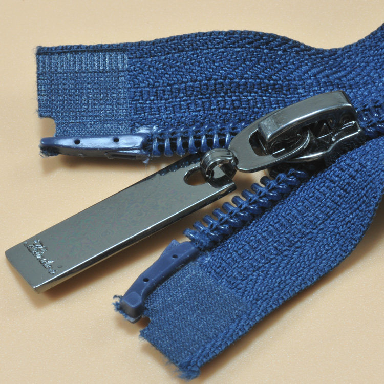 5号尼龙拉链高档羽绒服上衣外套童装双开双头拉链