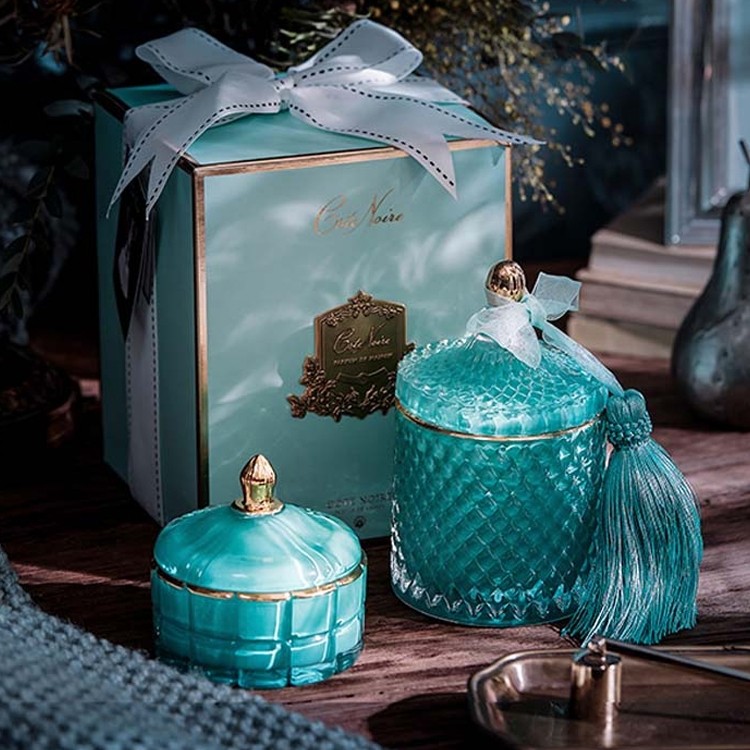 法国cotenoire香薰蜡烛新年礼物礼盒进口精油室内香薰蜡烛