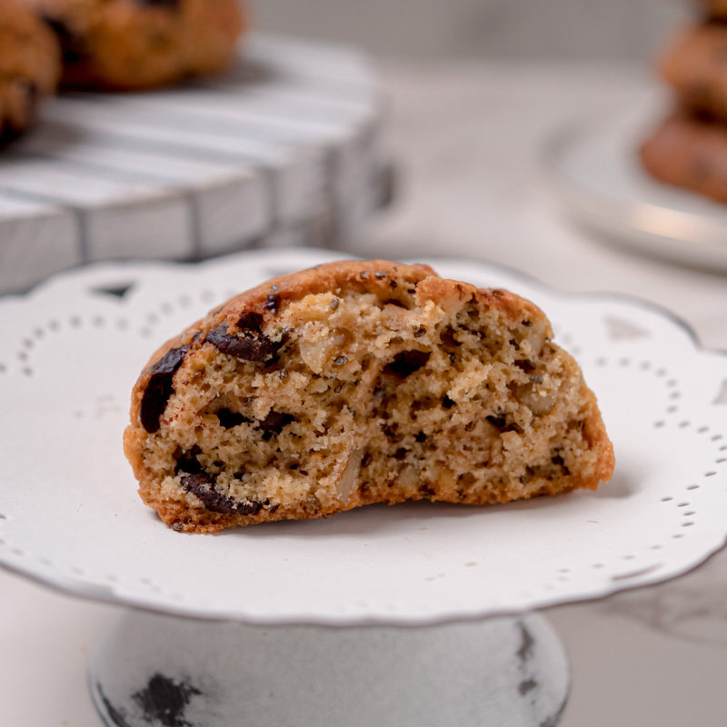 生酮饼干纽约曲奇无糖无麸质无面粉gi巧克力传统西式糕点