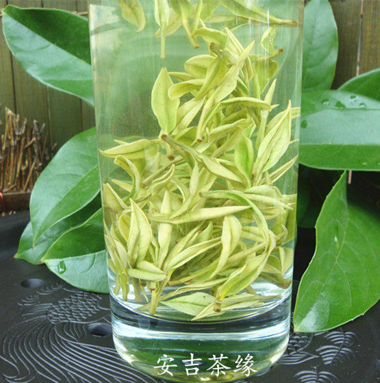 溪龙2022年新茶安吉奶白50克特级明前正宗珍稀安吉白茶