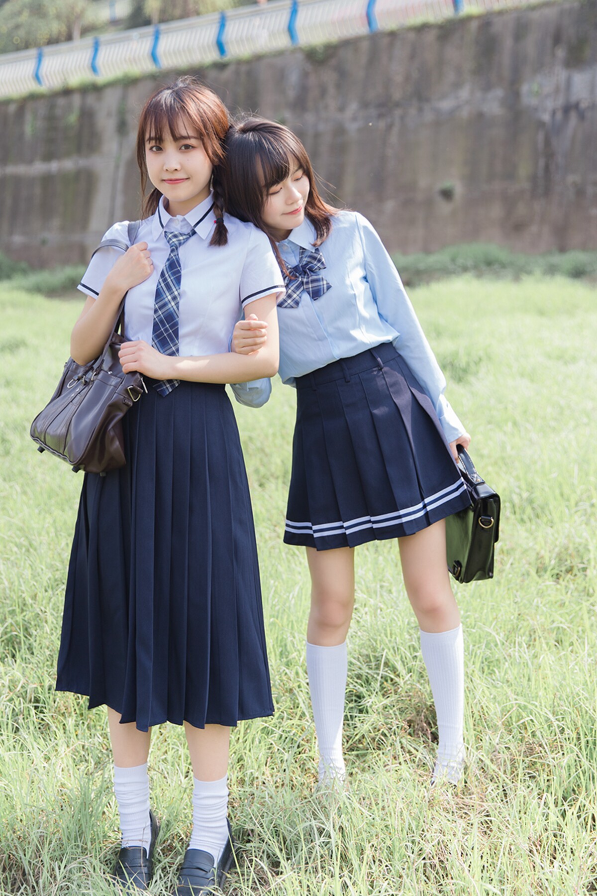 夏季新品jk制服短袖衬衫日韩学院百褶格子学生校服