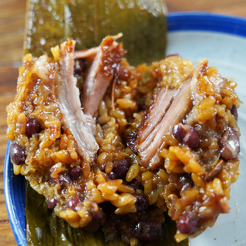 浙江衢州龙游特产芋头肉粽农家手工自制新鲜粽子