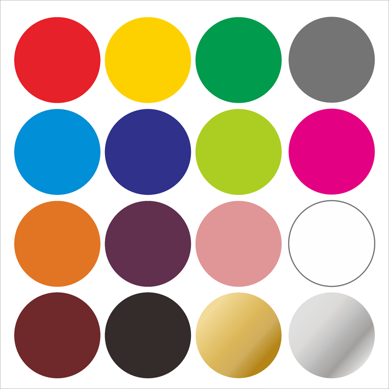 pvc圆形贴纸墙贴圆圈幼儿园站位定点家具装饰标志牌