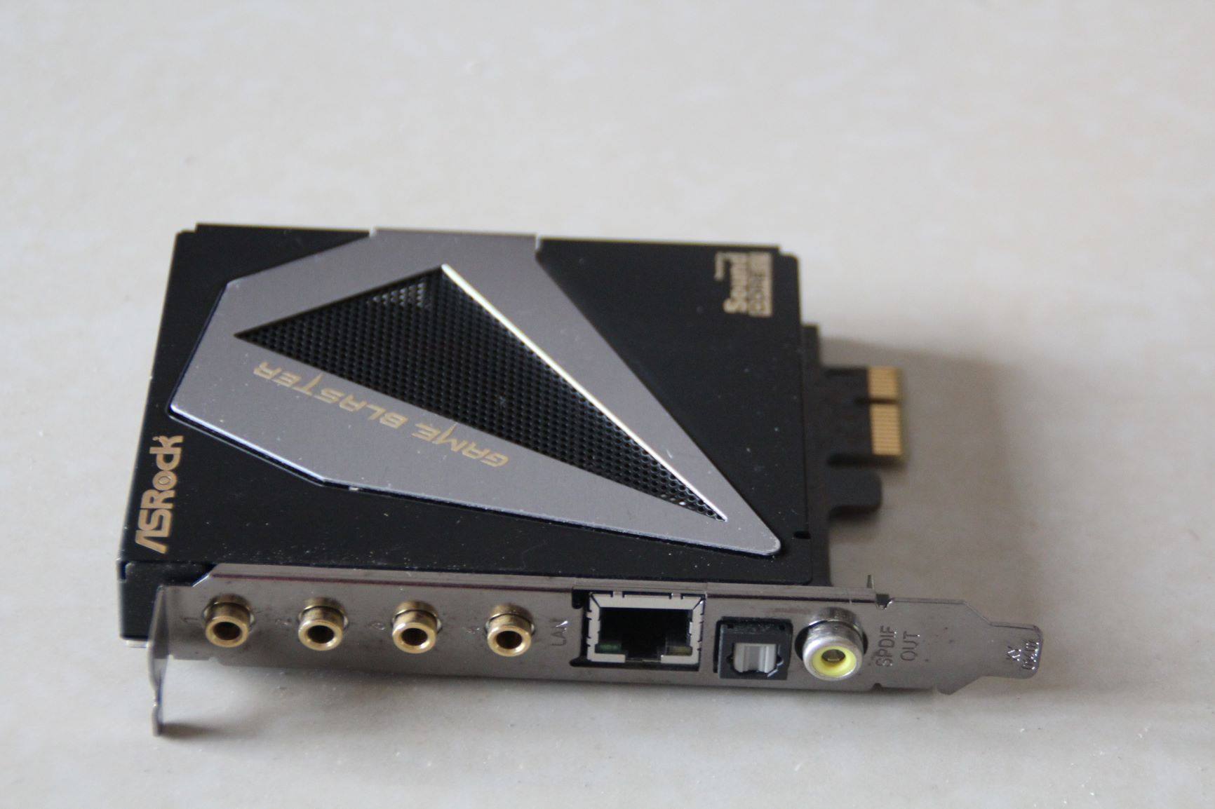 华擎gameblaster游霸声卡杀手网卡一体pcie其它电脑周边