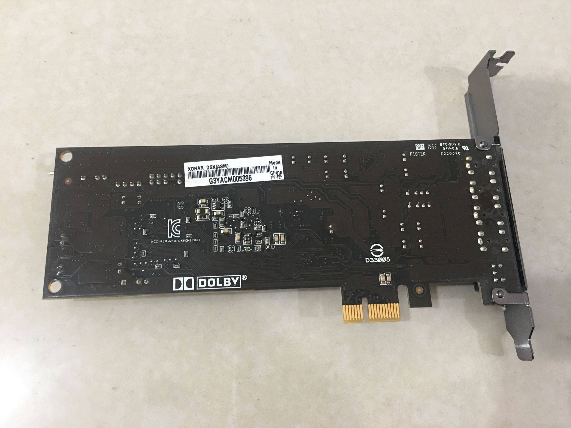 声卡华硕游戏xonardgx光纤pcie其它电脑周边