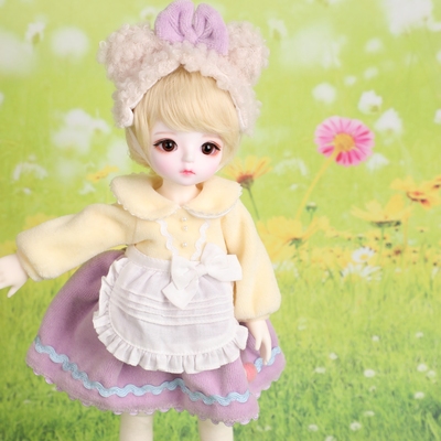 套装包邮 送眼珠 bjd娃娃 sd娃 1/6女娃  棉花糖 关节玩偶 doll