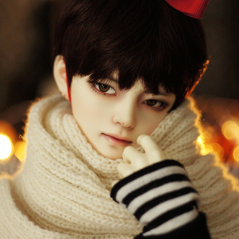 bjd娃娃sd3男娃hwayoung华永圣诞男孩套装关节bjd