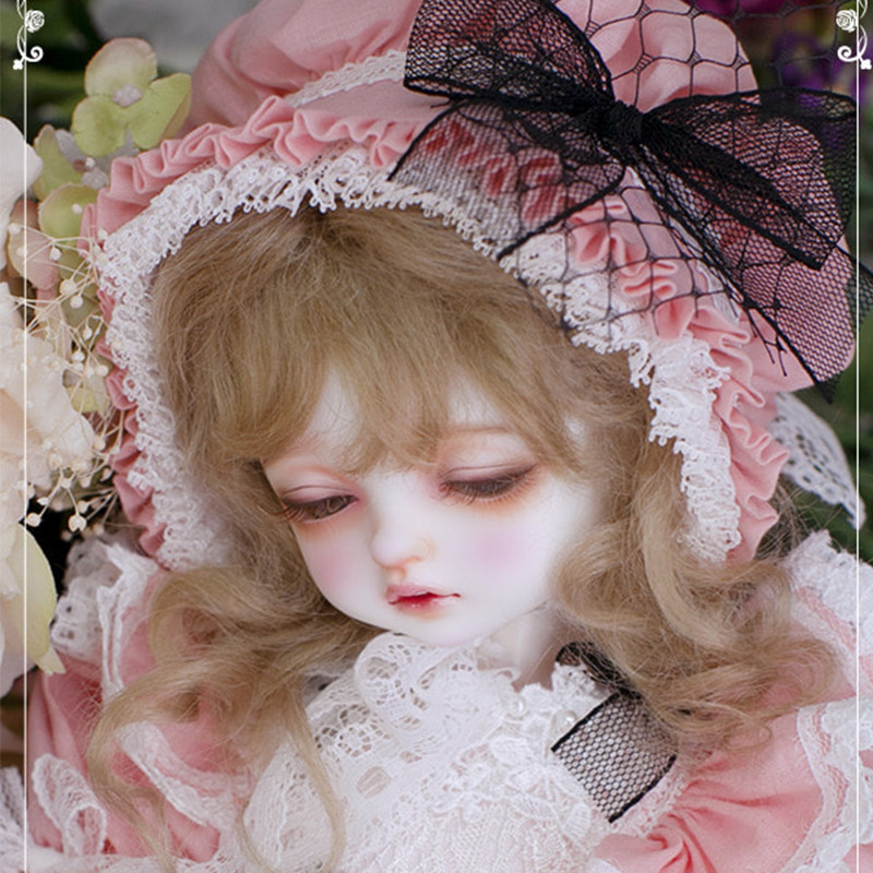 娃娃bjdsdbambi4女娃半眠斑比巨婴肥婴可动bjd娃娃