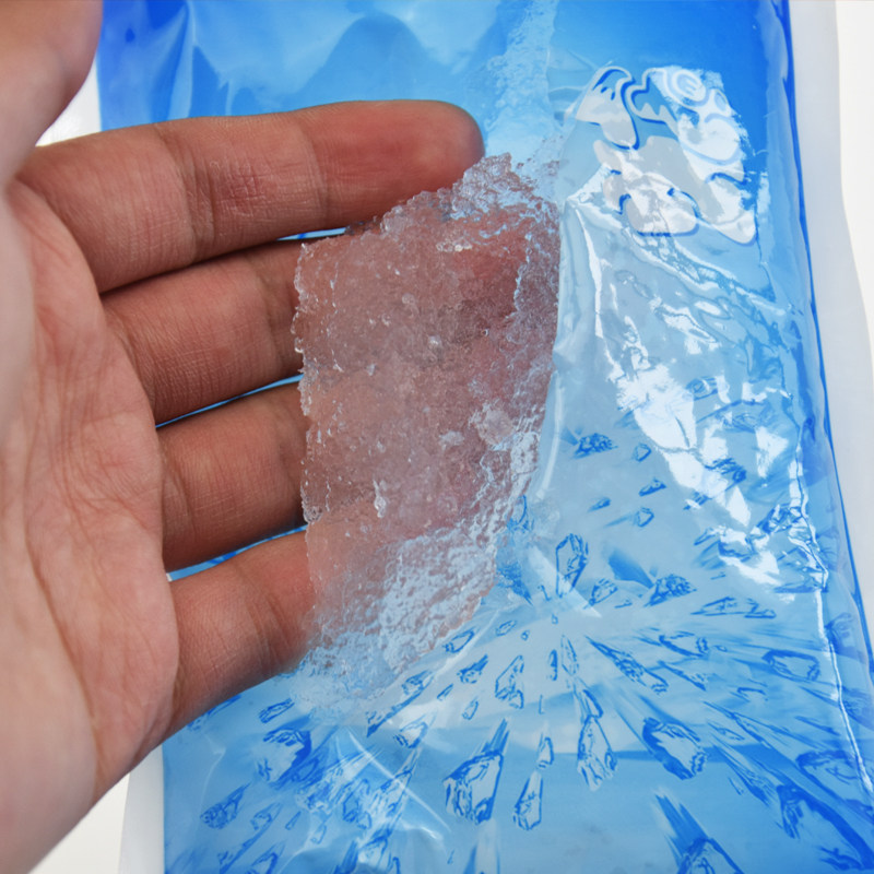 200400ml注水冰袋食品冷藏保鲜夏季冷冻海鲜快递一次性冰包小号 - 冰