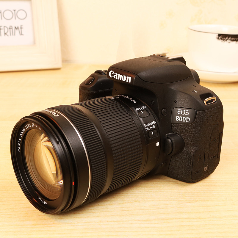 canon/佳能eos 800d 18-55套机 入门级单反相机 高清数码家用旅游
