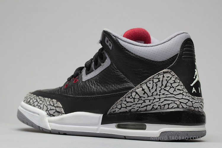 牛哄哄特价airjordan3blackcementaj3黑水泥398614010