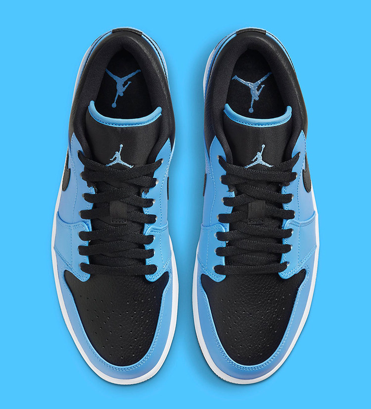 哄哄airjordanlowaj1大学蓝小闪电篮球球鞋篮球鞋