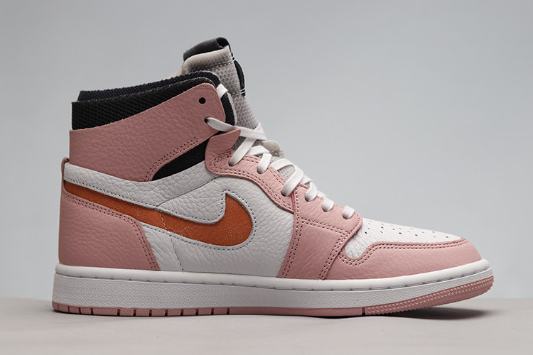 牛哄哄jordan1zoomaircmftaj1粉红釉樱花粉ct0979601
