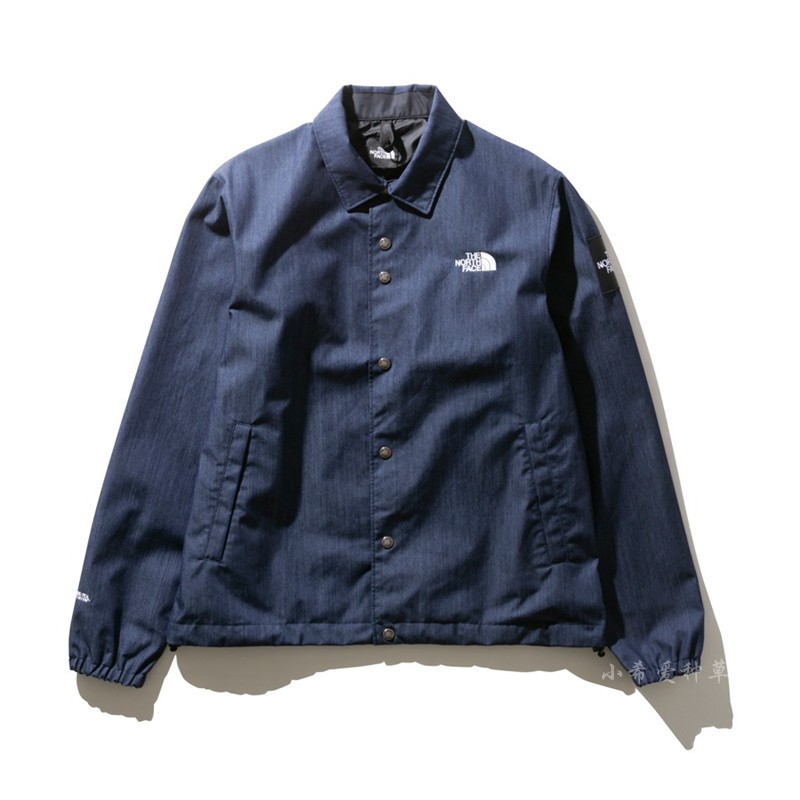 定番限量TNF日版北面GTX Denim Coach Jacket防泼水牛仔教练夹克