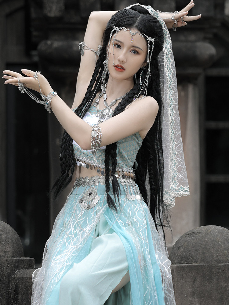 2022年华姿仪赏新品异域舞姬改良裙子舞蹈服胡民族服装