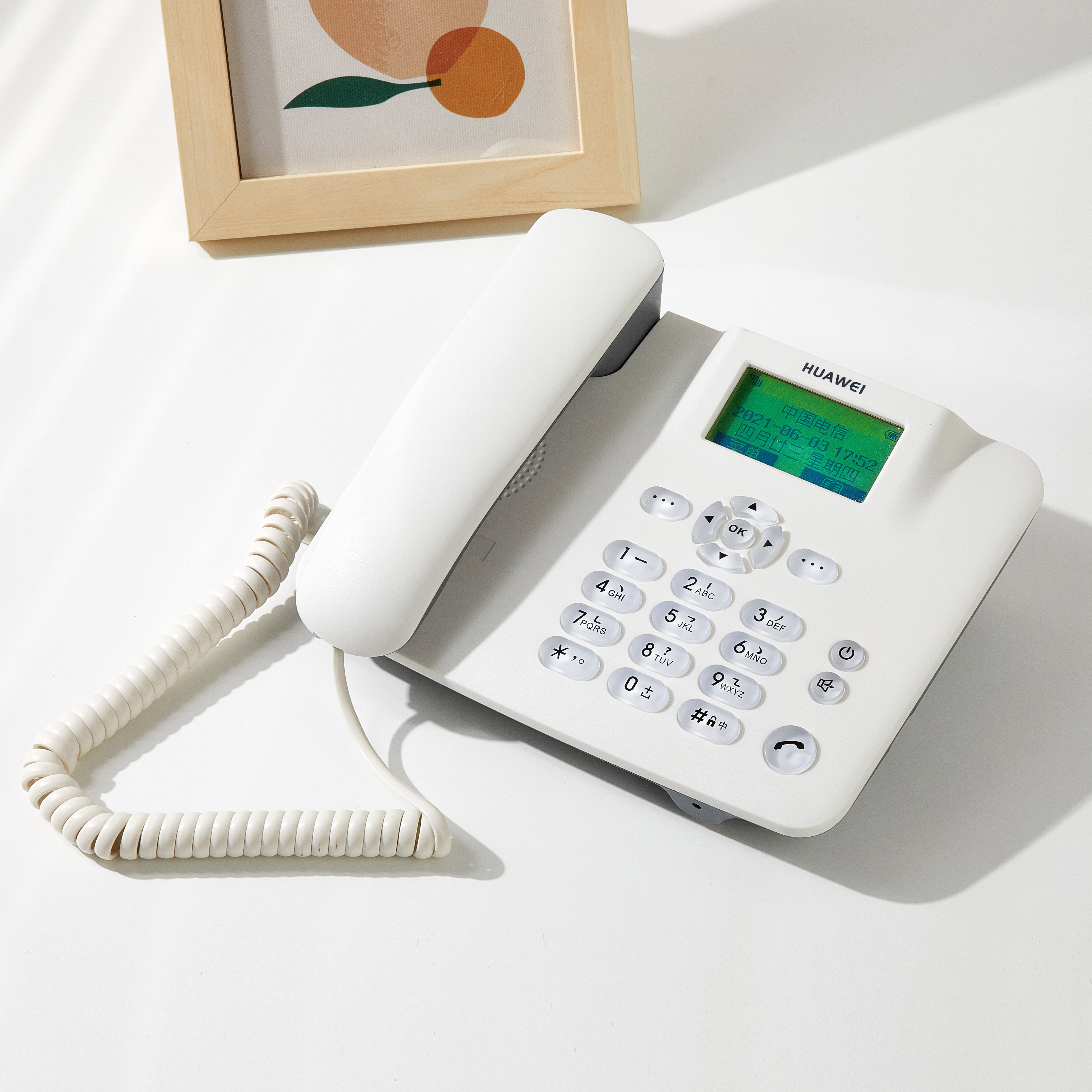 华为f202f201全网网通tcl正品无线座机加密5g4g3g电话机(有绳