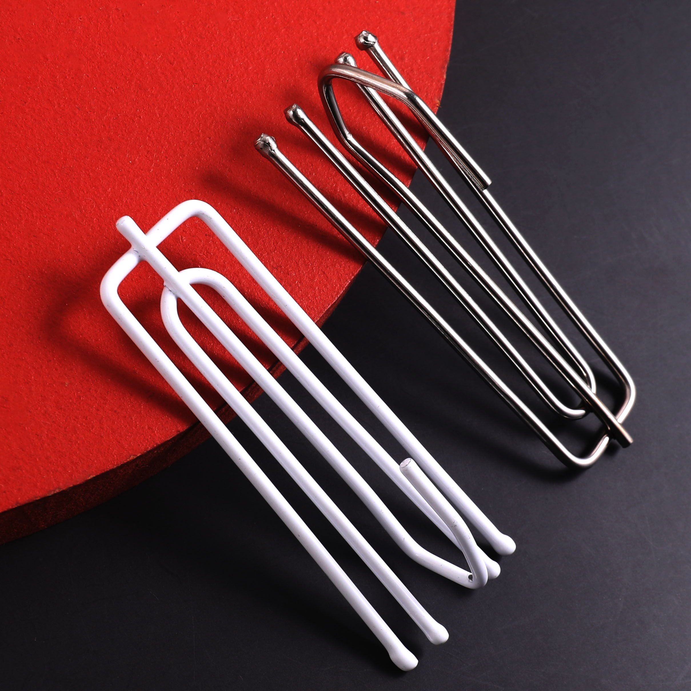 不锈钢四爪钩s挂勾挂钩韩式配件扣环窗帘布老式铁钩子拉帘勾辅料