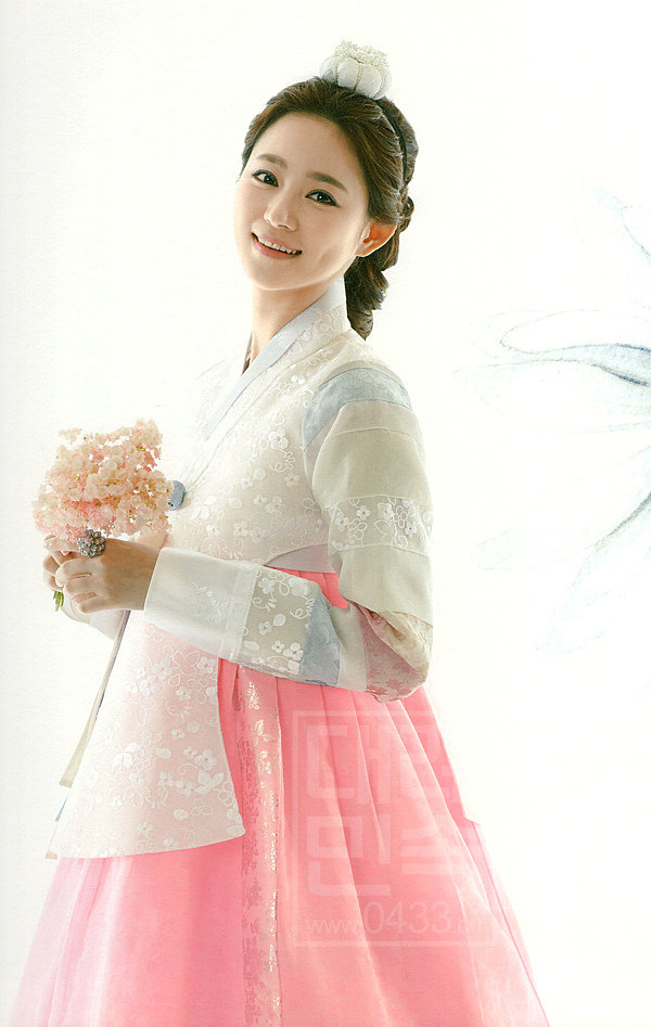 韩服韩国进口面料唐衣彩条婚礼结婚新娘敬酒民族服装