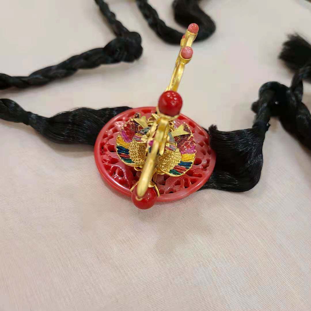 朝鲜族传统韩服头饰韩国舞台演出发饰发绳发新娘发饰