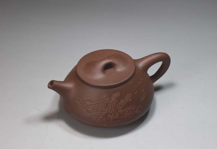 老缶出品原矿清水水泥手工紫砂茶壶茶具满瓢茶壶