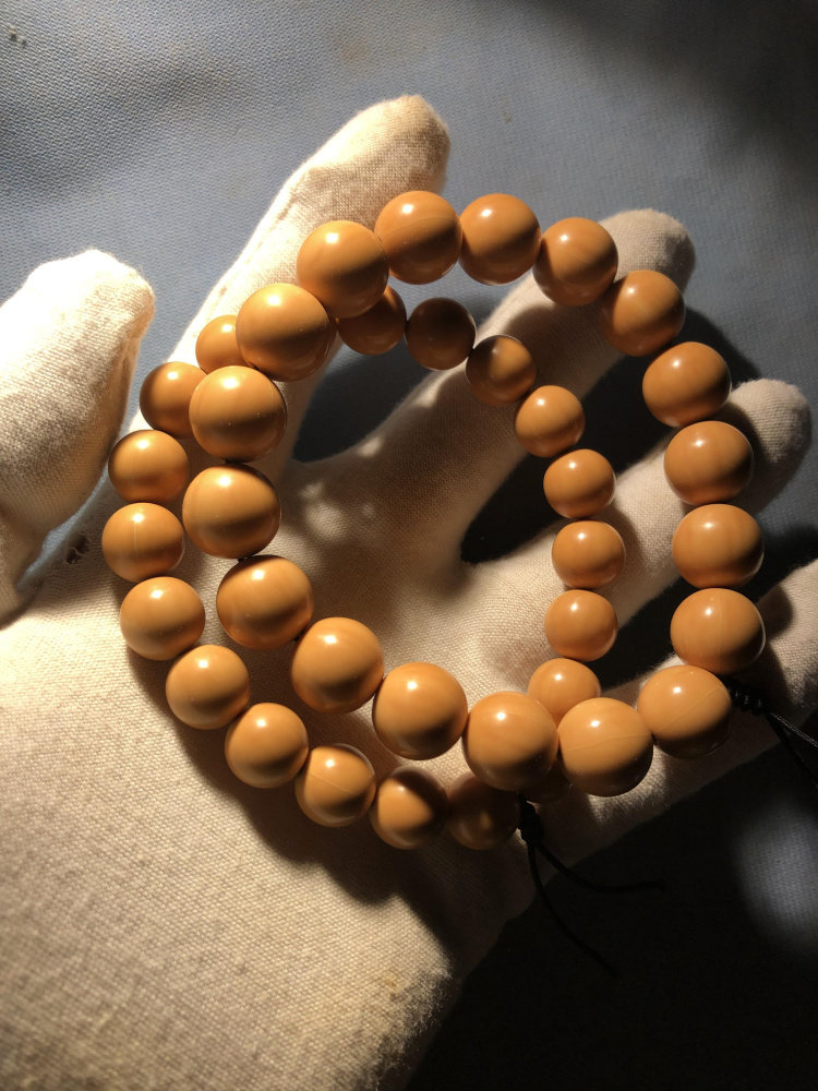 满足强迫症猴头核桃光珠正圆小凤仙龙炎料纯手串老树籽高端精工