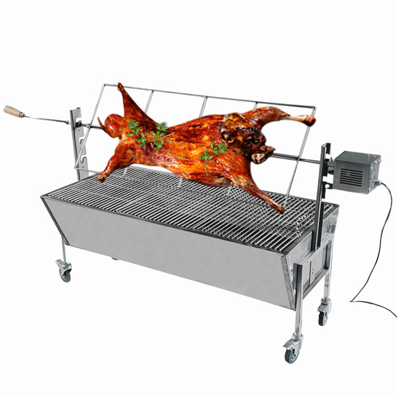 蝶烤香羊腿全羊烤炉架子商用家用加厚多功能不锈钢烧烤炉