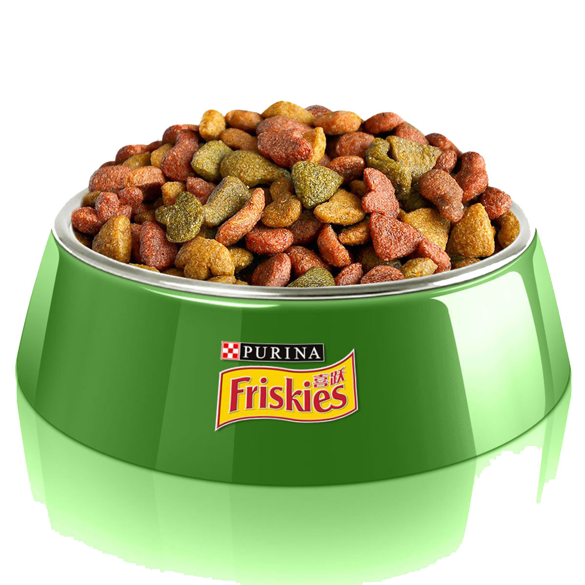 猫粮波奇宠物食品喜跃成三文鱼奶酪菠菜14kg成猫猫咪猫全价膨化粮