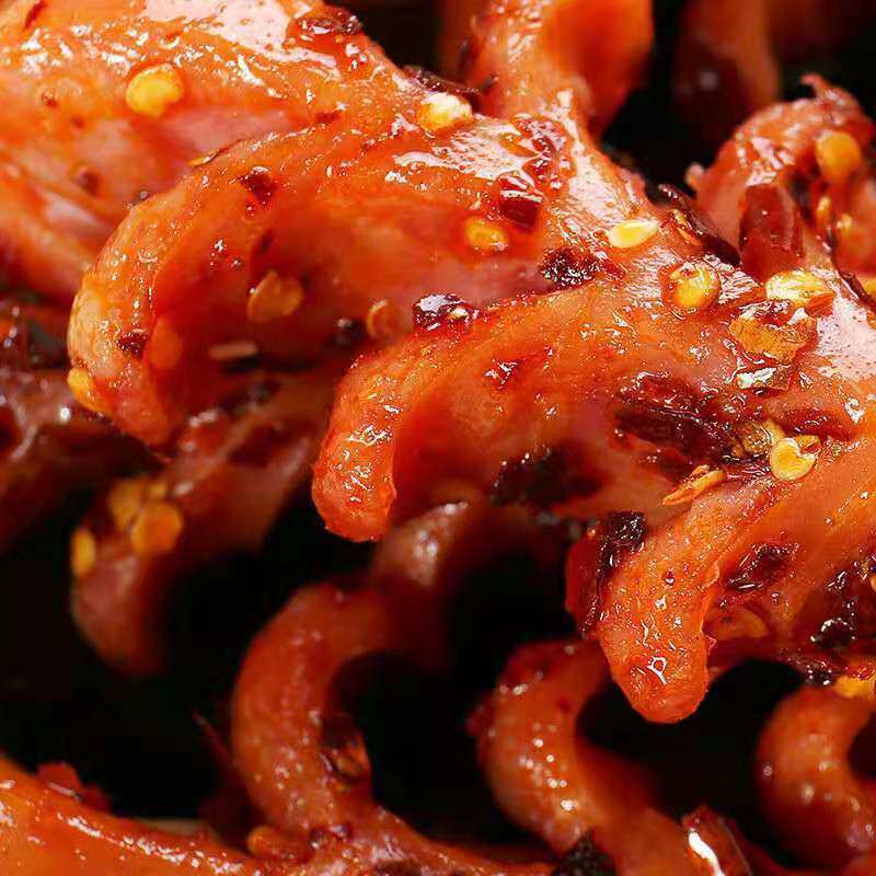 红肠东北牡丹江路边摊炸地摊油炸烧烤煎饼果子香肠