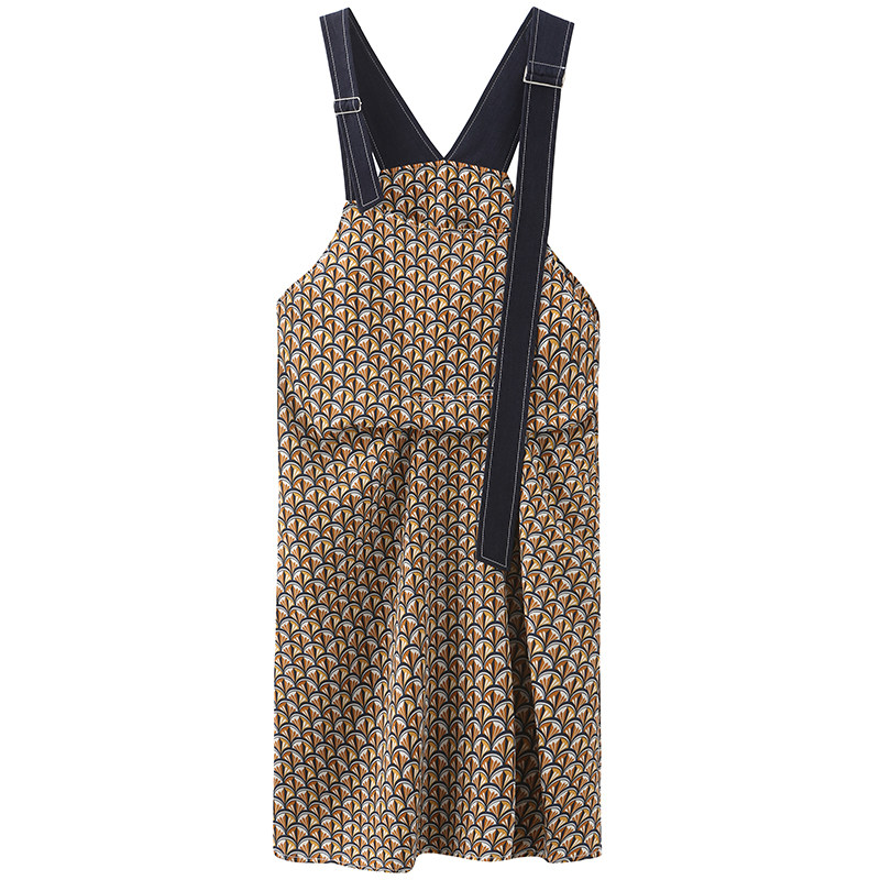 画粉制衣原创设计夏季新款碎花雪纺连衣裙